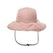 Chapeau cloche à bord large et à mentonnière avec technologie chasse-tiques et chasse-moustiques pour femmes