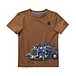 Toddler Boys' 2-4 Years Graphic Dump Truck Short Sleeve T Shirt