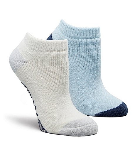 Women's 2 Pack Supersoft Low Cut Lounge Socks