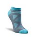 Women's Double Layer Hiking Low Cut Socks with Pull Tab