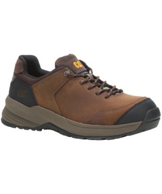 Caterpillar - CAT Chaussures de sport en cuir à protection en composite pour hommes, Streamline 2.0 Brun 13