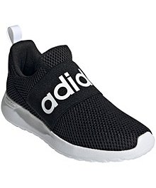 Adidas Girls' Youth Lite Racer Adapt 4.0 Slip On Sneakers - Black/White