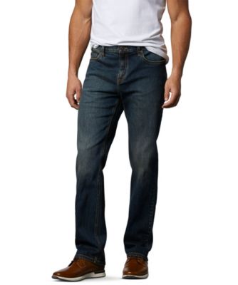 classic fit straight leg jeans