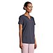 Women's V Neck Short Sleeves Scrub Top with 3 Pockets