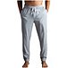 Men's Cuffed Relaxed Fit Lounge Pants with Elastic Waistband