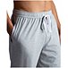 Men's Cuffed Relaxed Fit Lounge Pants with Elastic Waistband