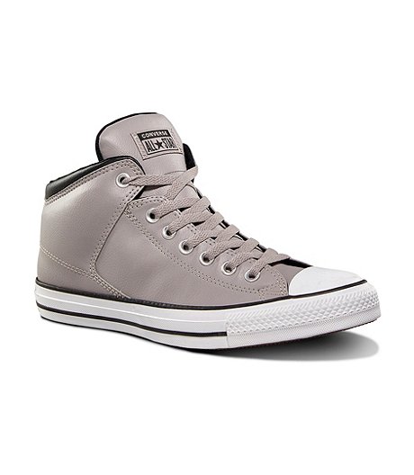 Men's Chuck Taylor High Street Midtop Leather Sneakers