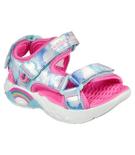 Sandales pour fillettes, Rainbow Racer, bleu