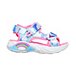 Girls' Toddler Rainbow Racer Sandals - Blue