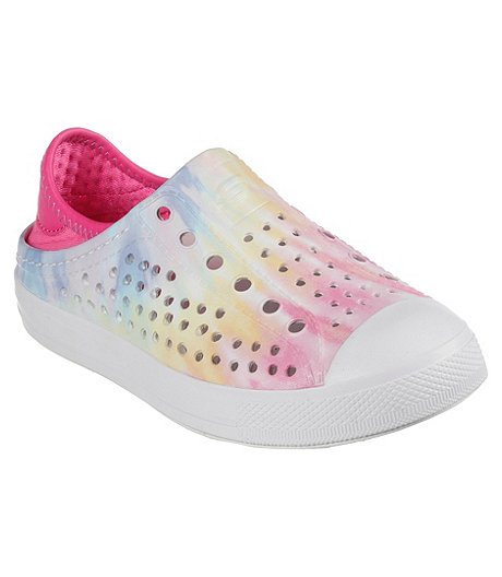 Girls' Preschool Guzman Steps Slip On Shoes - White Multi