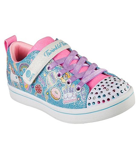 Girls' Preschool Sparkle Rayz Unicorn Slip On Sneaker