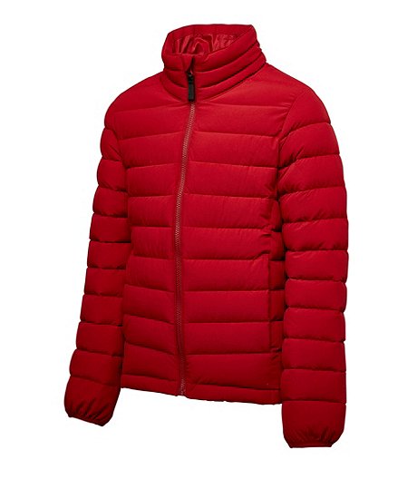Boys' Youth Water Resistant Lightweight Long Sleeve Puffer Jacket
