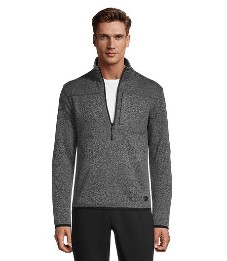Men's T-Max Heat Quarter Zip Fleece Sweatshirt