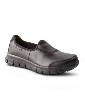 Safety Slip-Resistant Slip-On Shoes 