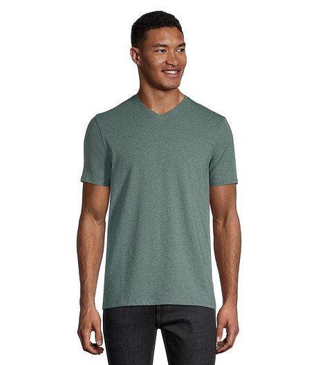 Men's Modern Fit V-Neck Stretch T Shirt