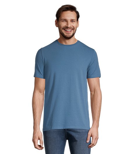 Men's Modern Fit Crewneck Stretch T Shirt