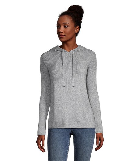 Women's Cozy Hooded Pullover Sweater