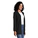 Women's Novelty Stitch Relaxed Fit Open Cardigan