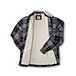 Chemise-veste en flanelle doublée en sherpa imperméable HD1 pour hommes, Heritage