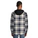 Men's Lined T-Max Insulated Flannel Hooded Cotton Shacket
