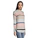 Women's Colourblock Relaxed Fit Tunic Pullover Sweater