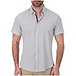 Men's Geo Print Short Sleeve 4-Way Stretch Sport Shirt