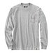 Men's Heavyweight Long Sleeve Relaxed Fit Crewneck Graphic Work T Shirt