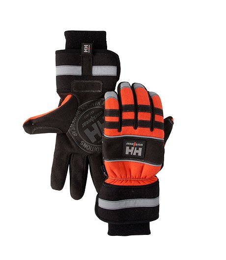 Men’s Waterproof Hi-Vis Insulated Fitter Gloves 