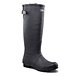 Women's Mist Fur Lined Tall Rubber Rain Boots - Black