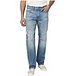Men's Driven Relaxed Fit Straight Leg Comfort Stretch Denim Jeans