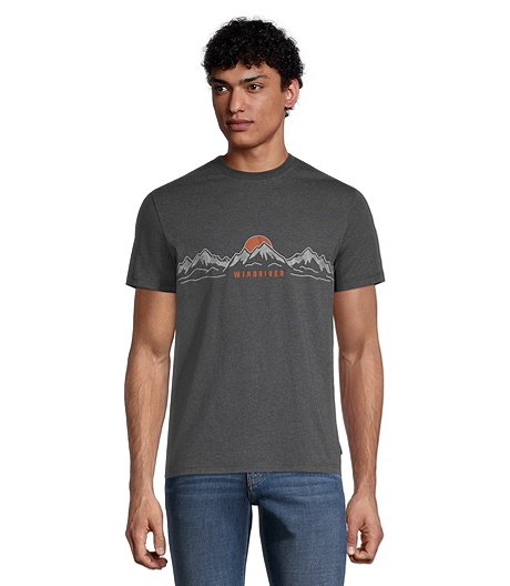 Men's Mountain Crewneck Graphic T Shirt