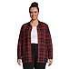 Women's Heritage Plaid Sherpa Lined Flannel Shacket