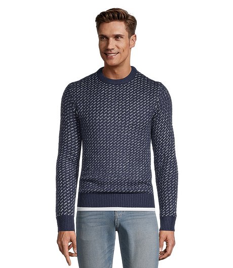 Men's Heritage 3 Point Graphic Crewneck Sweater
