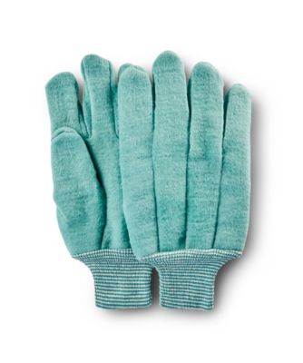 green work gloves