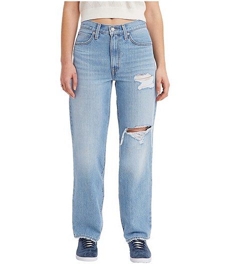 Women's '94 Baggy Mid Rise Straight Leg Jeans - Medium Indigo