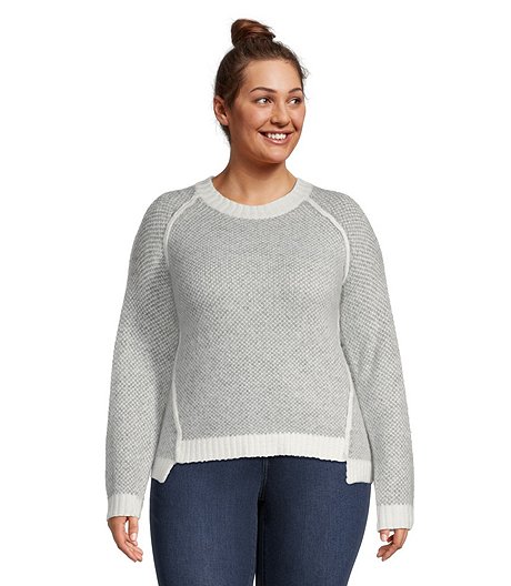 Women's Heritage Textured Crewneck Sweater