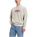 Men's Everyday Essentials Fleece Surf Logo Relaxed Fit Crewneck Sweatshirt Pullover