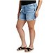 Women's Boyfriend Mid Rise Relaxed Fit Jean Shorts - ONLINE ONLY