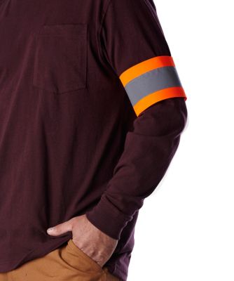 Men's Dakota Velcro Safety Band Orange One Size Men's Dakota Velcro Safety Band Orange One Size