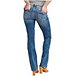 Women's Tuesday Low Rise Curvy Fit Slim Bootcut Jeans