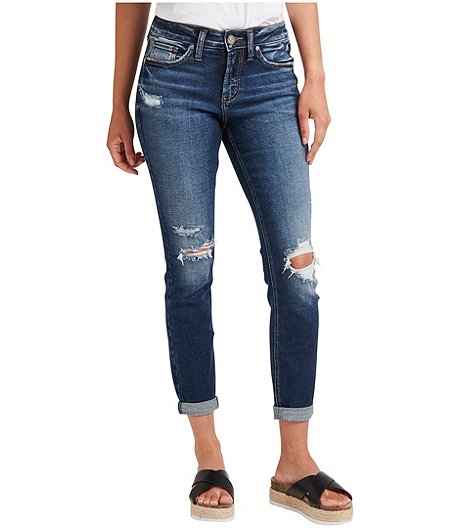 Silver Jeans Co. Jeans Suki Mid Rise Skinny Jeans pour femmes - SEULEMENT EN LIGNE