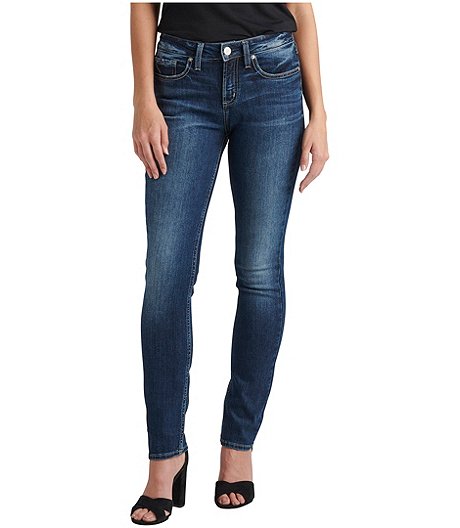 Women's Suki Mid Rise Curvy Fit Straight Leg Jeans - ONLINE ONLY