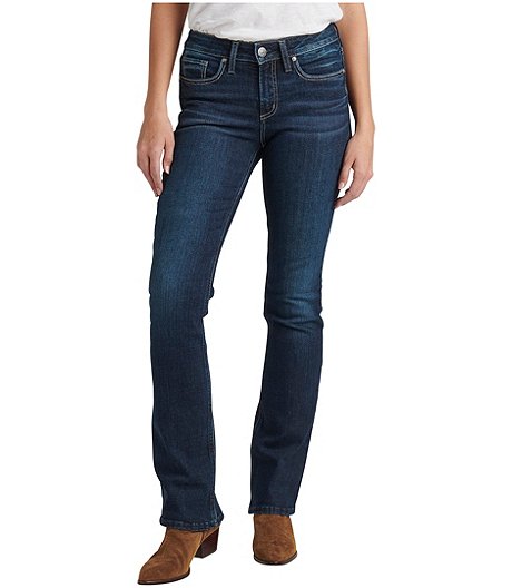 Women's Suki Mid Rise Curvy Fit Slim Bootcut Jeans - ONLINE ONLY