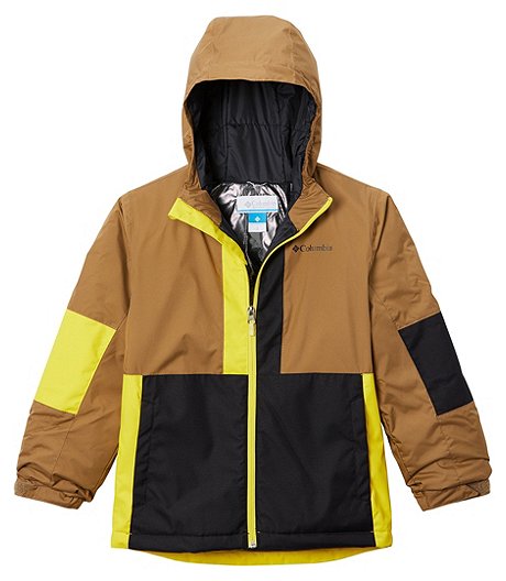 Boys' 7-16 Years Waterproof Oso Mountain Insulated Rain Jacket