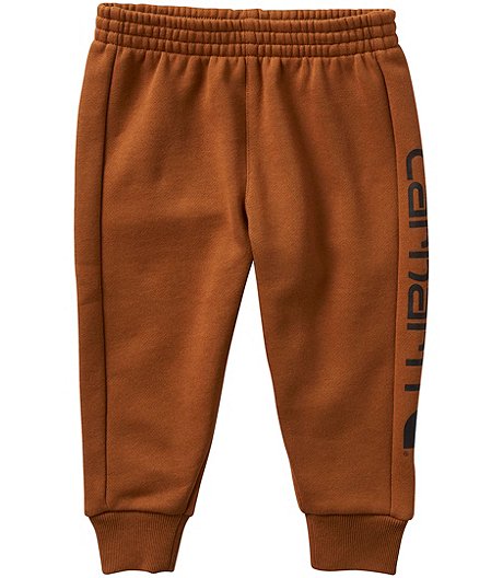 Pantalon de jogging en molleton avec logo pour petits garçons