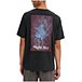 Men's Night Sky Graphic Relaxed Fit Cotton T Shirt