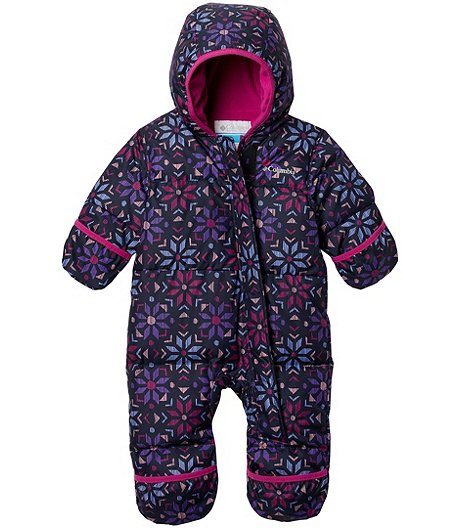 Baby Girls' 0-24 Months Water Resistant Snuggly Bunny Hooded Bunting Bag