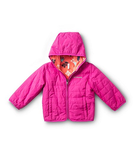 Girls' 2-4 Years Water Resistant Double Trouble Fleece Jacket