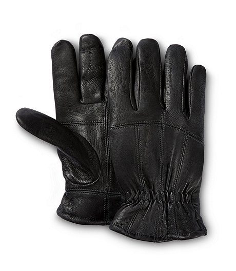 Men's Lenny Deerskin Insulated Leather Gloves