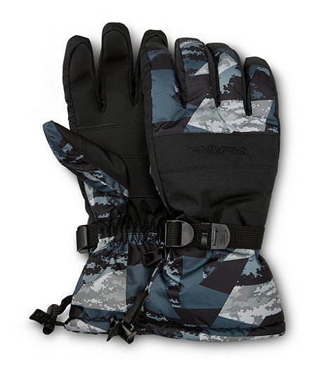 Men's Water Resistant Insulated Ski Gloves